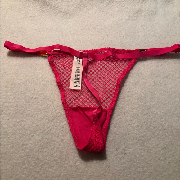 Victoria’s Secret mesh v-string panty. - Picture 2 of 3